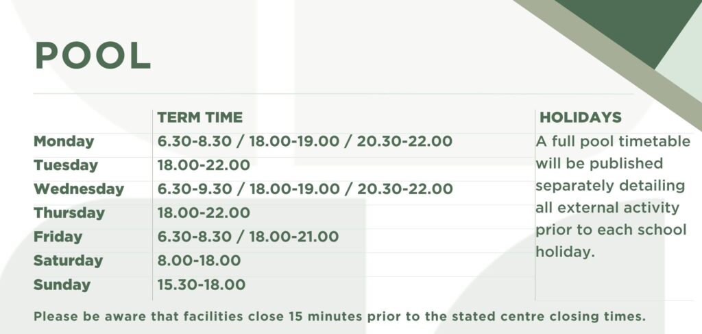 opening hours